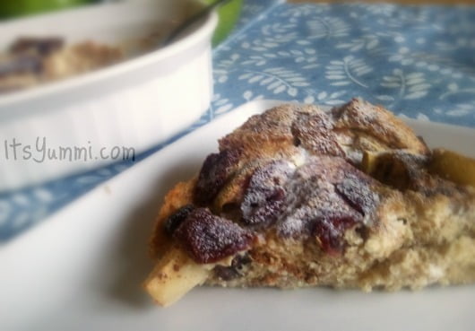 Cherry Apple Baked French Toast
