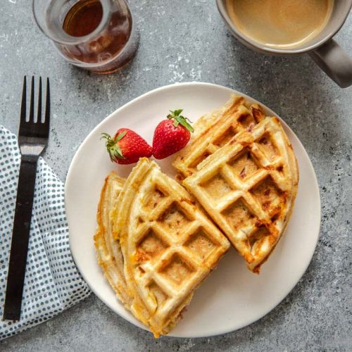 Create 'restaurant quality' stuffed waffles with this easy-to