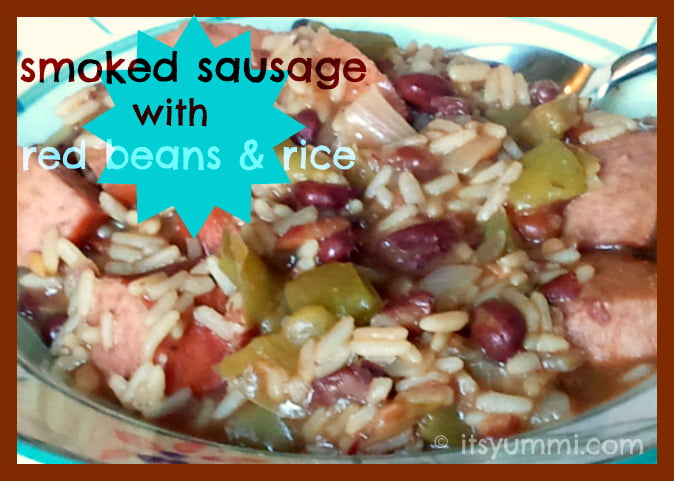 Smoked Sausage with Red Beans and Rice Recipe