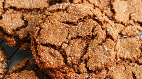 Easy Molasses Crinkle Cookies - The Baker Chick