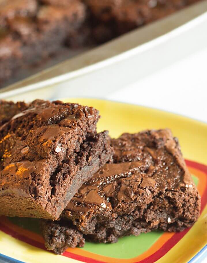 Fudgy Brownies Recipe: Caramel Brownies with Bacon | Its Yummi