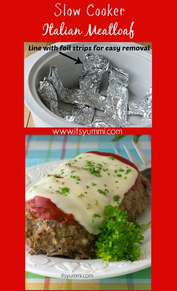 Low Carb Slow Cooker Meatloaf Recipe, from @itsyummi - This low carb recipe uses a special ingredient instead of bread crumbs to make it a low carb dinner that tastes just like the comfort food you grew up eating.