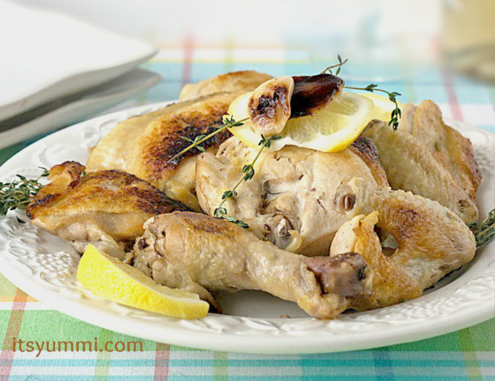 Heart Healthy Roasted Garlic Chicken Recipe Its Yummi 2516