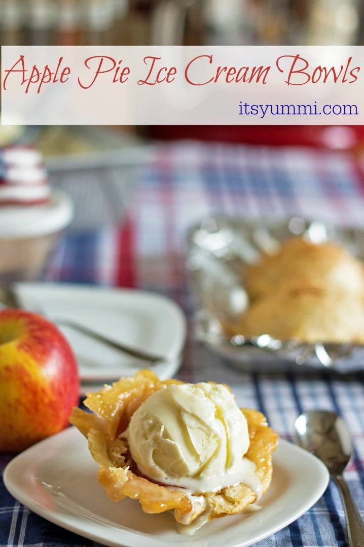 Easy Recipe For Apple Pie Ice Cream Bowls Its Yummi
