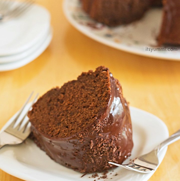 Double Chocolate Bundt Cake - Its Yummi