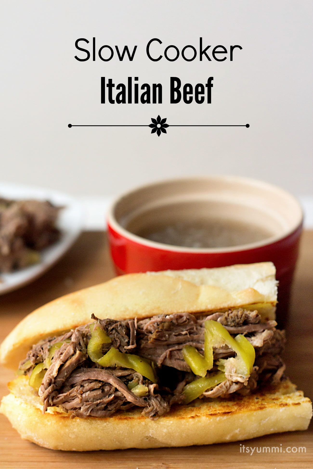 Slow Cooker Italian Beef | Its Yummi