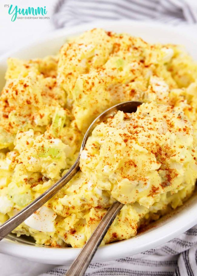 Southern Style Mustard Potato Salad - Easy Budget Recipes by Its Yummi