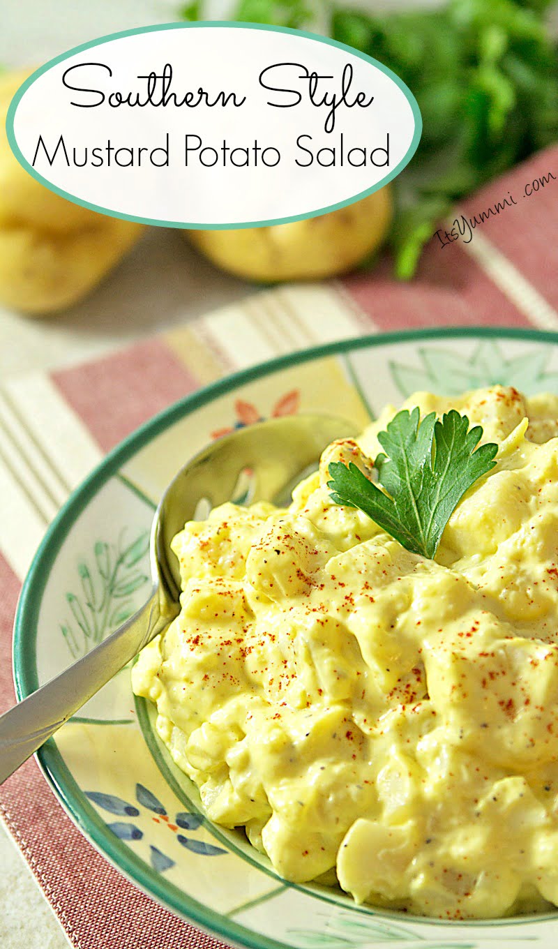 Southern Style Mustard Potato Salad Recipe ⋆ Its Yummi