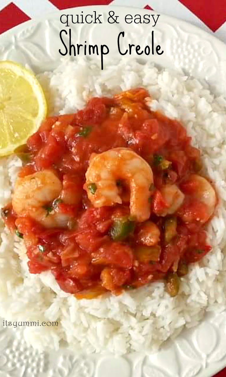 Shrimp Creole Recipe (Dinner Under 30 Minutes) - Its Yummi