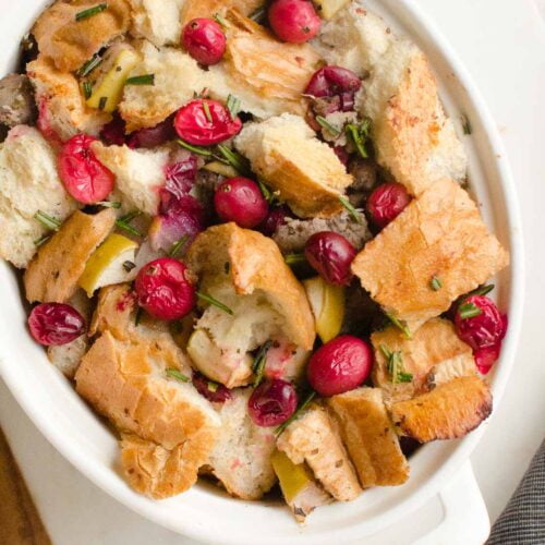 Cranberry store sausage stuffing