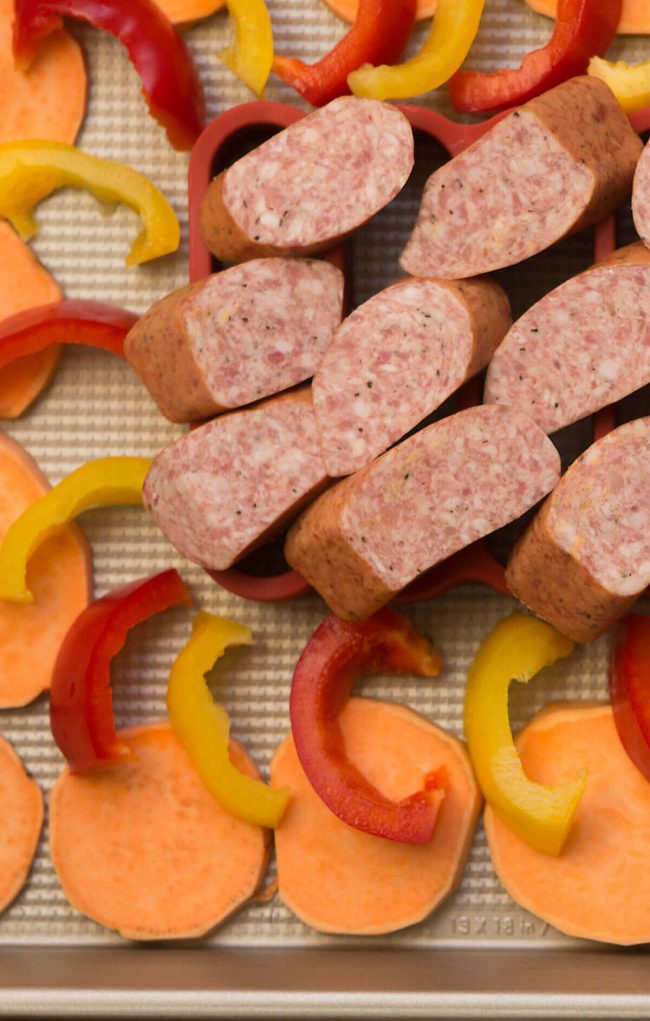 Easy Sausage Sheet Pan Dinner - Its Yummi