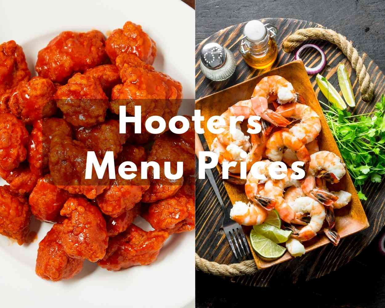 Hooters Menu Prices in 2024 (Wings, Burgers & Seafood) Its Yummi