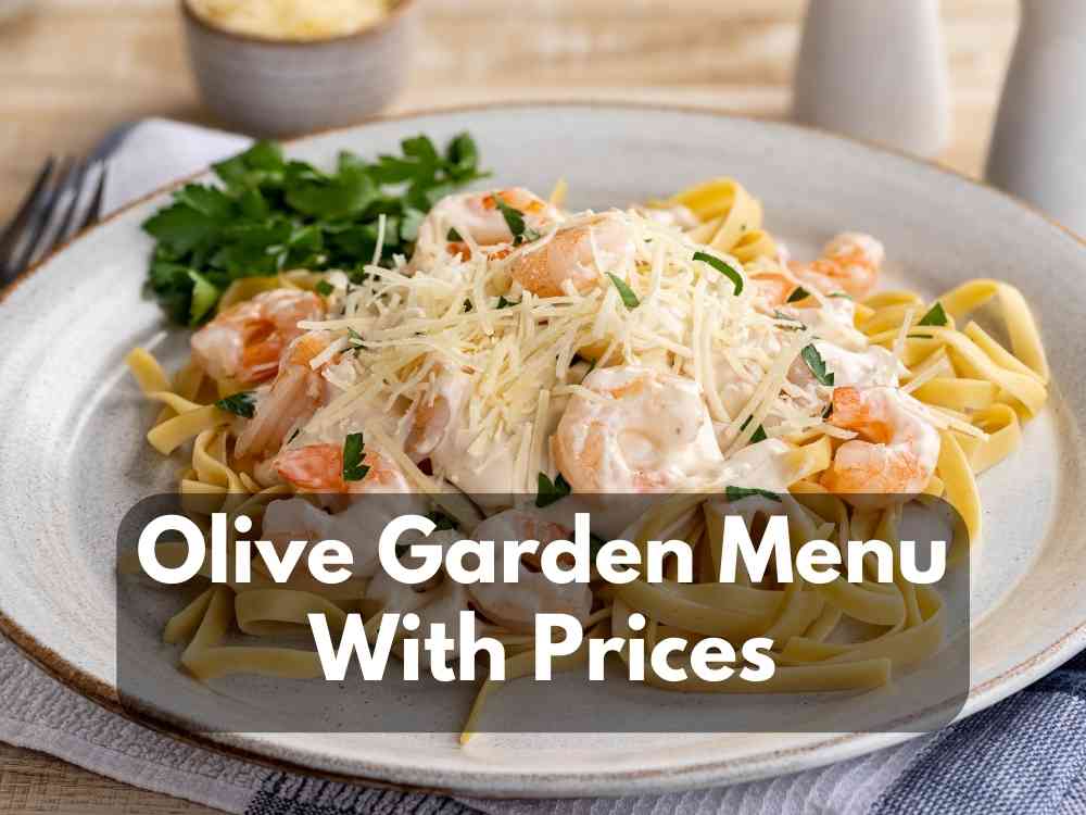 Olive Garden Menu Nutrition Guide 6095